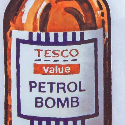 Banksy - Tesco Value Petrol Bomb | eBay