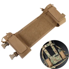 Hunting Vest MK4 Expansion Chassis Airsoft Tactical MOLLE Side Pouches Accessori