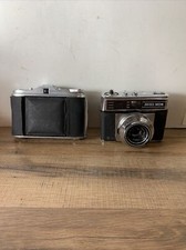 2 Vintage Cameras Made In Germany With Leather Case