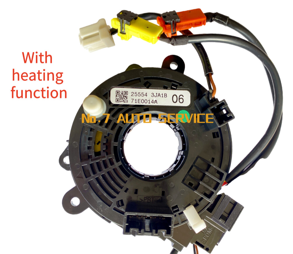 NISSAN Steering Angle Sensor & Clock Spring Spiral Cable 25554-3JA1B Replacement