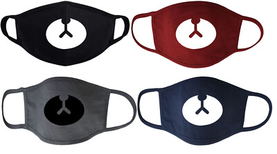 Roblox Bär Gesichtsmaske Emoji Nase Mundbedeckung Baumwollmaske schneller Versand Maske 