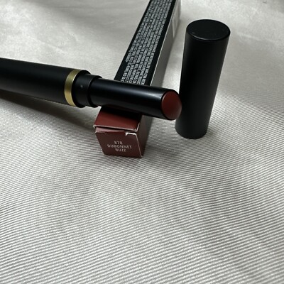 MAC Dubonnet Buzz Powder Kiss Velvet Blur Slim Stick Lipstick # 878
