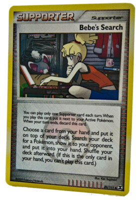 Babe's Search 89/111 Reverse Holo League Promo Rising Rivals NM w/eBay Shipping