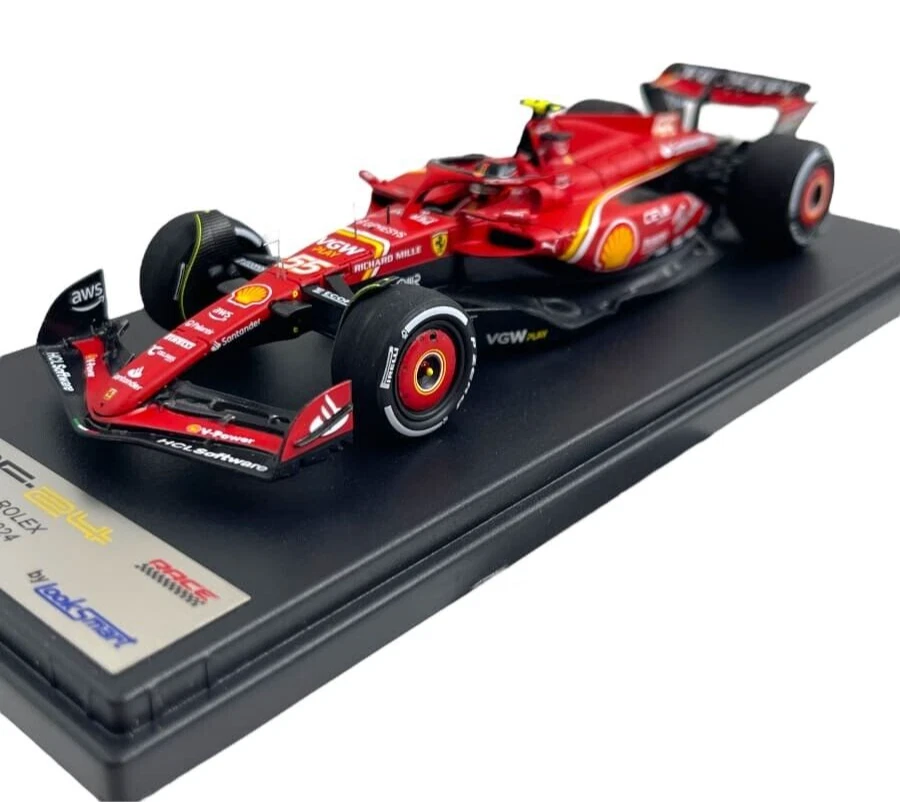 1:43 Looksmart Modèle Auto F1 Ferrari SF-24 Sainz Winner Australian Gp 2024 - Photo 4/4