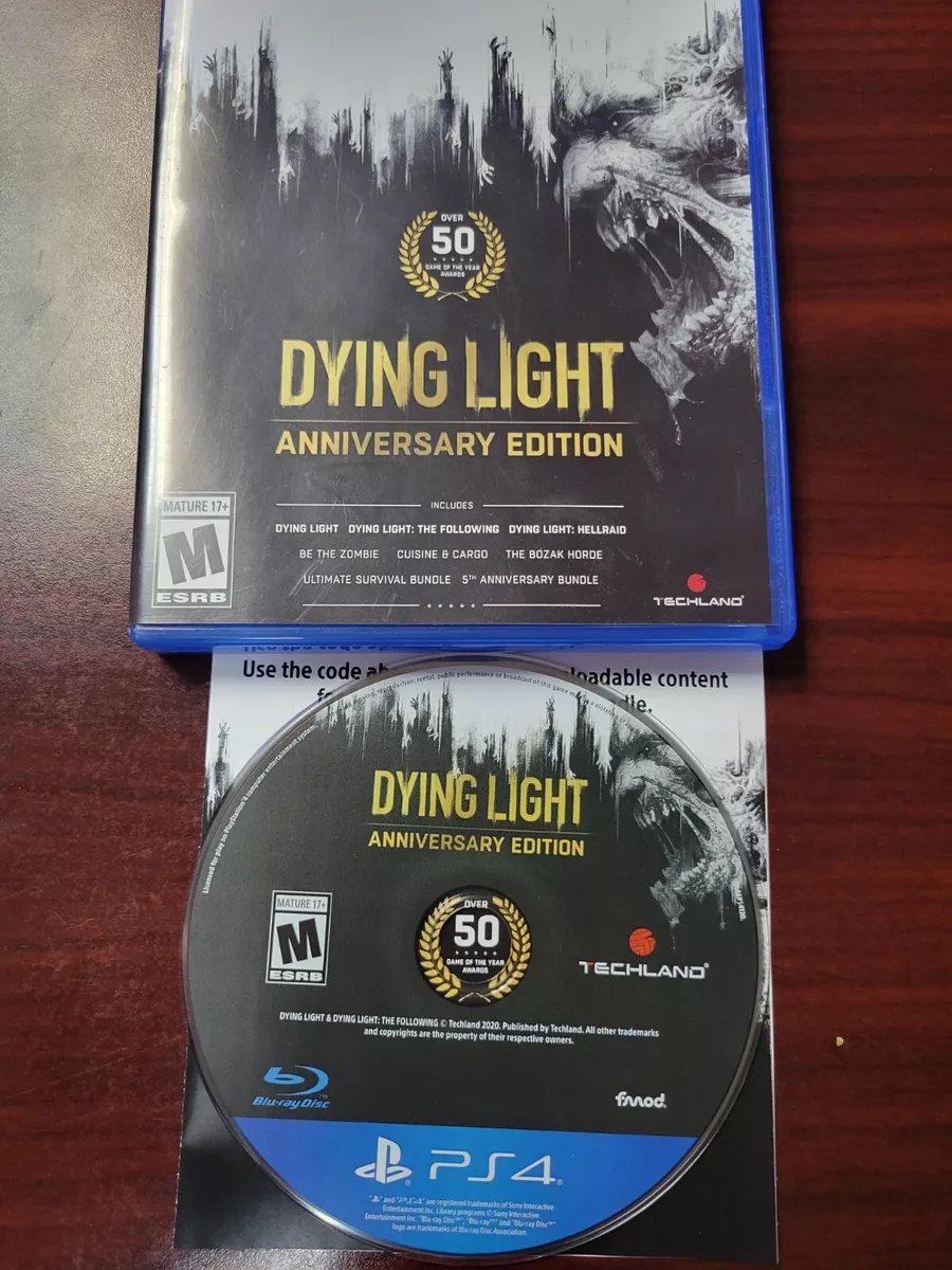 Dying Light Anniversary Edition, Square Enix, PlayStation 4 