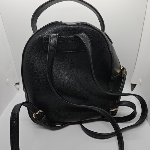 Sac à dos Urban Expressions en cuir noir - Photo 3/7