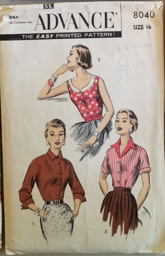 Advance Sewing Patterns Womens Teen bust size 29 31 32 34 36 38 39 40 42" U-Pick - Picture 121 of 176