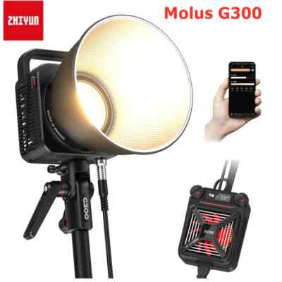 Zhiyun Light Molus G300 300W LED Video Light Bowens Mount Photography Lighting