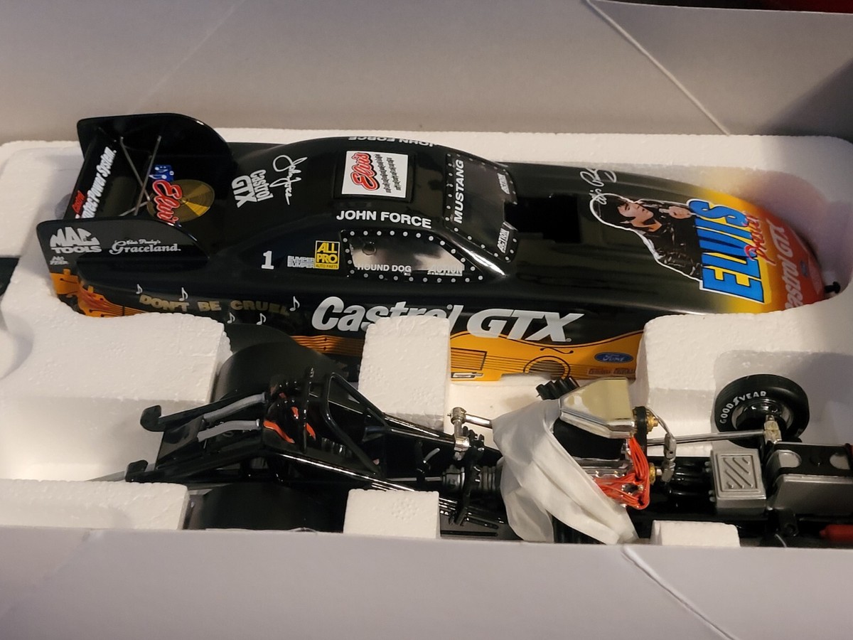 John Force Castrol GTX Elvis Presley 1998 Mustang Funny Car