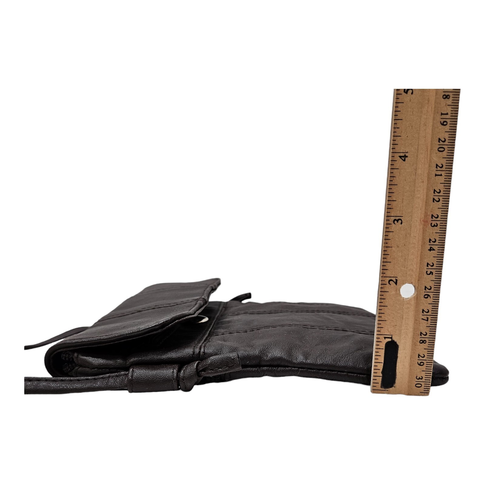 Retro Patchwork Multi Pocket Shoulder Purse - Bro… - image 7