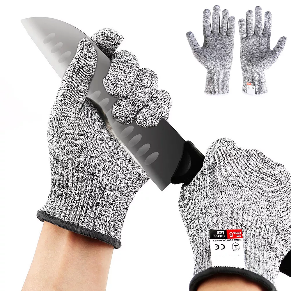 Cut Resistant Gloves Level 5 Protection Food Grade Cutting Kitchen