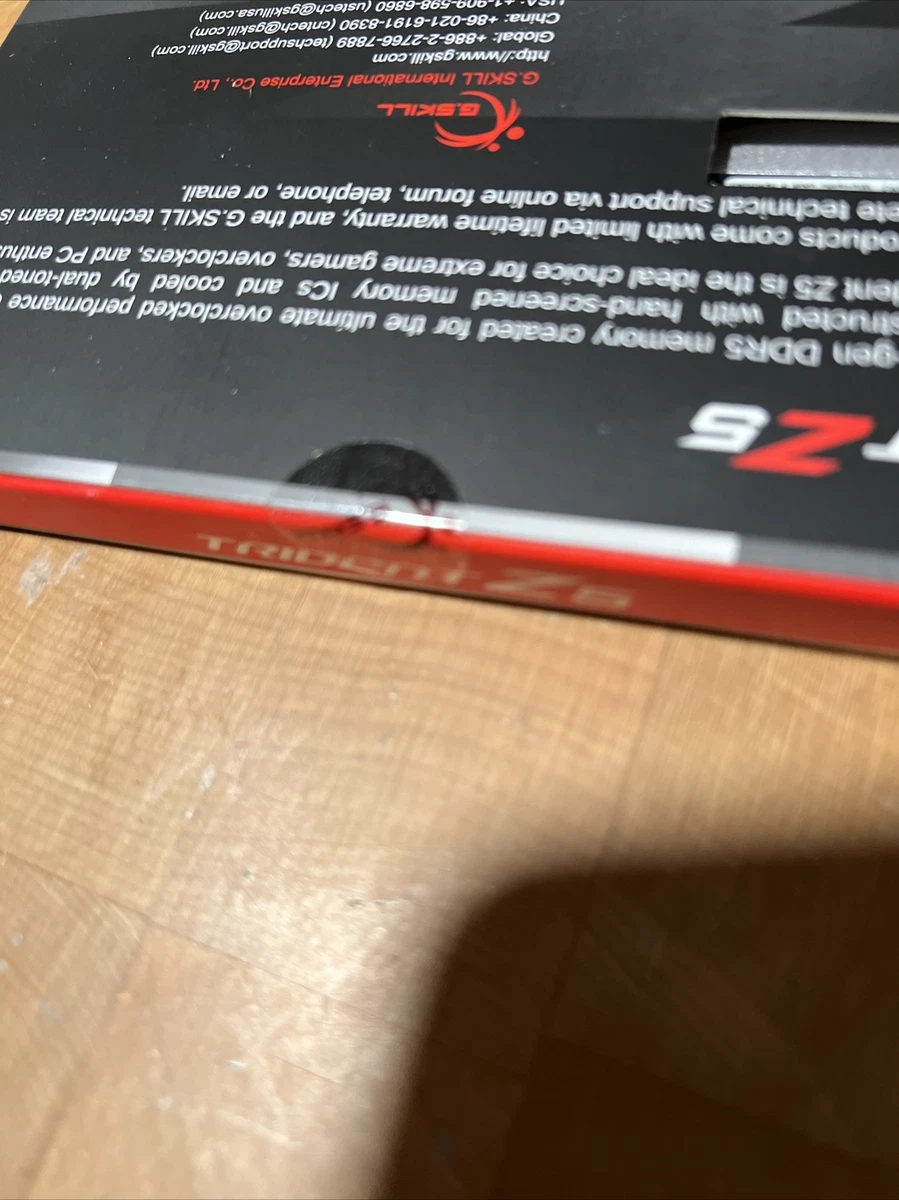 G.SKILL Trident Z5 RGB 32GB (2 x 16GB) DDR5-6000 Memory (F5