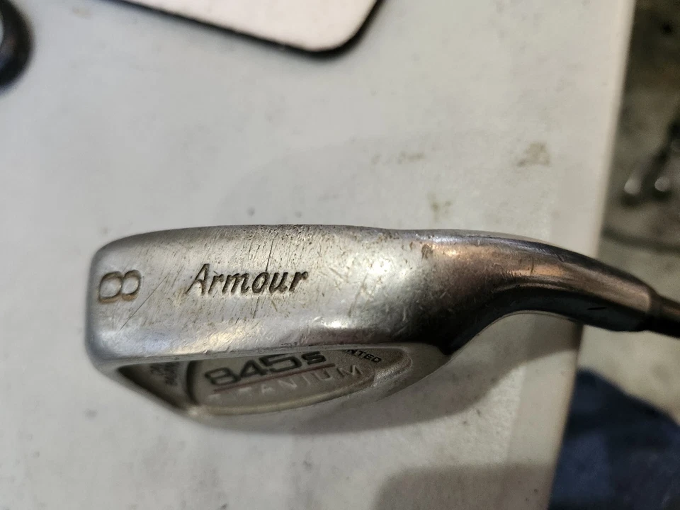 Tommy Armour 845s Titanium 8 Iron 37"long G Force Graphite Regular New Grip - Image 2 of 4