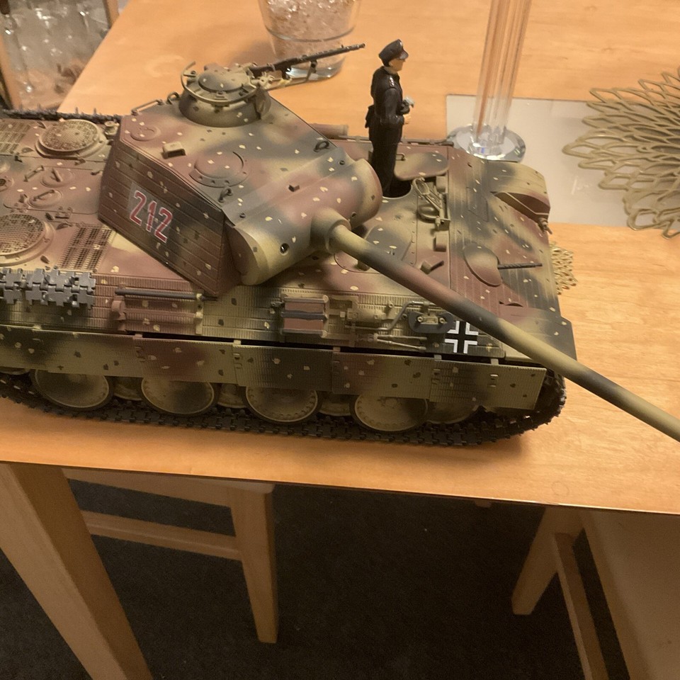 Kit Figurine Hachette Panzer V Panther A - 1/16 - Forces Of Valour - Monté