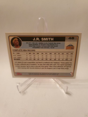 2006-07 Topps - #48 J.R. Smith - Picture 2 of 2