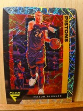 Mason Plumlee #50 2020-21 Panini Flux Silver PRIZM Pistons D0103A