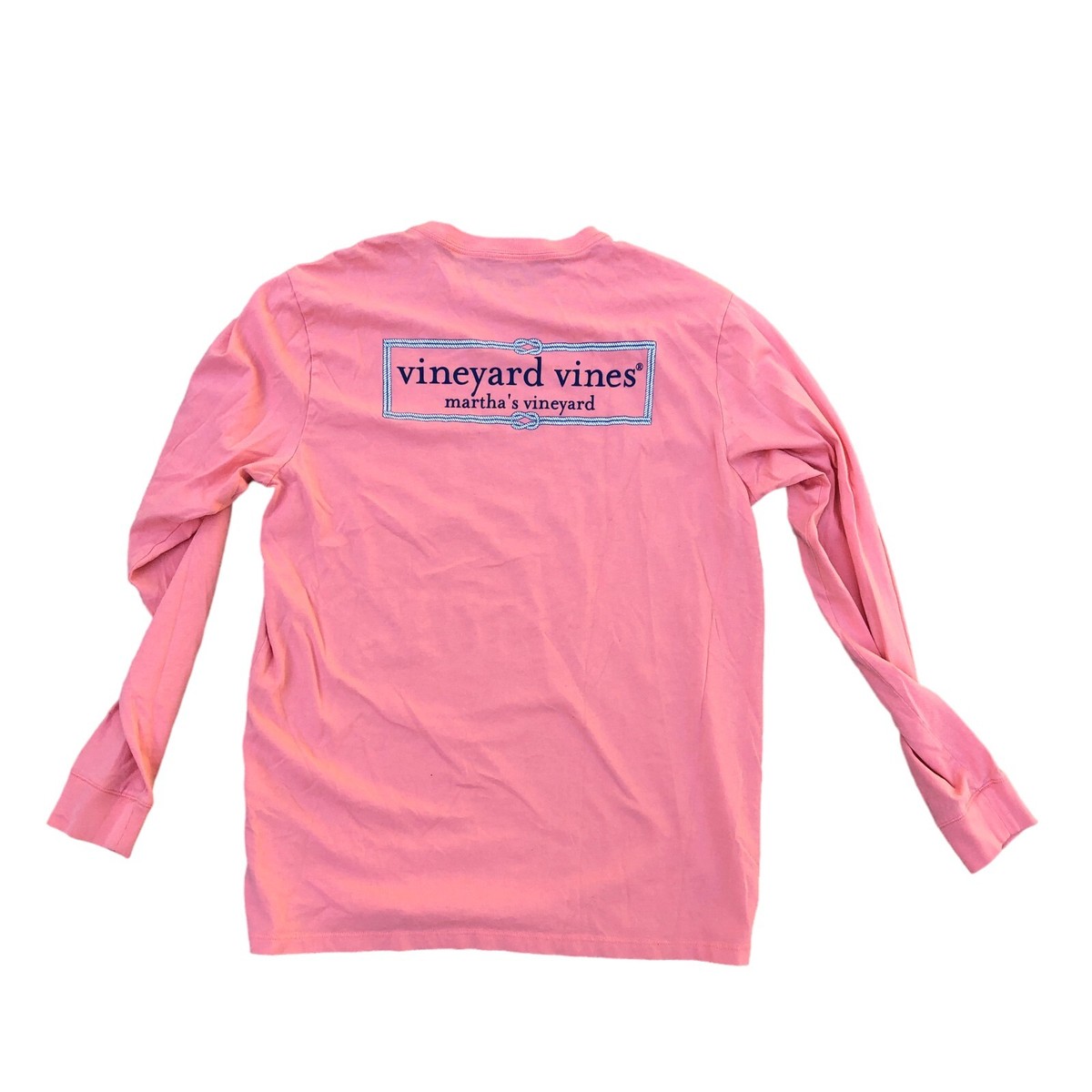 VINEYARD VINES Classic Pocket T Shirt Men's MEDIUM Long Sleeve