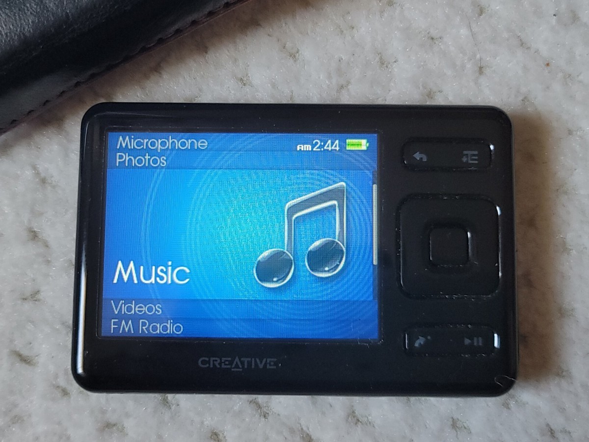CREATIVE ZEN MX 8GB デジタルオーディオプレーヤー Creative Zen MX (8GB) Digital Media MP3 Player Black. Works