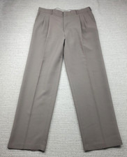 Vintage Levis Travelers Pants Mens 38X34 Made In USA Pleated Slacks Trousers