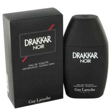 DRAKKAR NOIR BY GUY LAROCHE -MEN-EDT-SPRAY-6.7 OZ-200 ML-AUTHENTIC-FRANCE