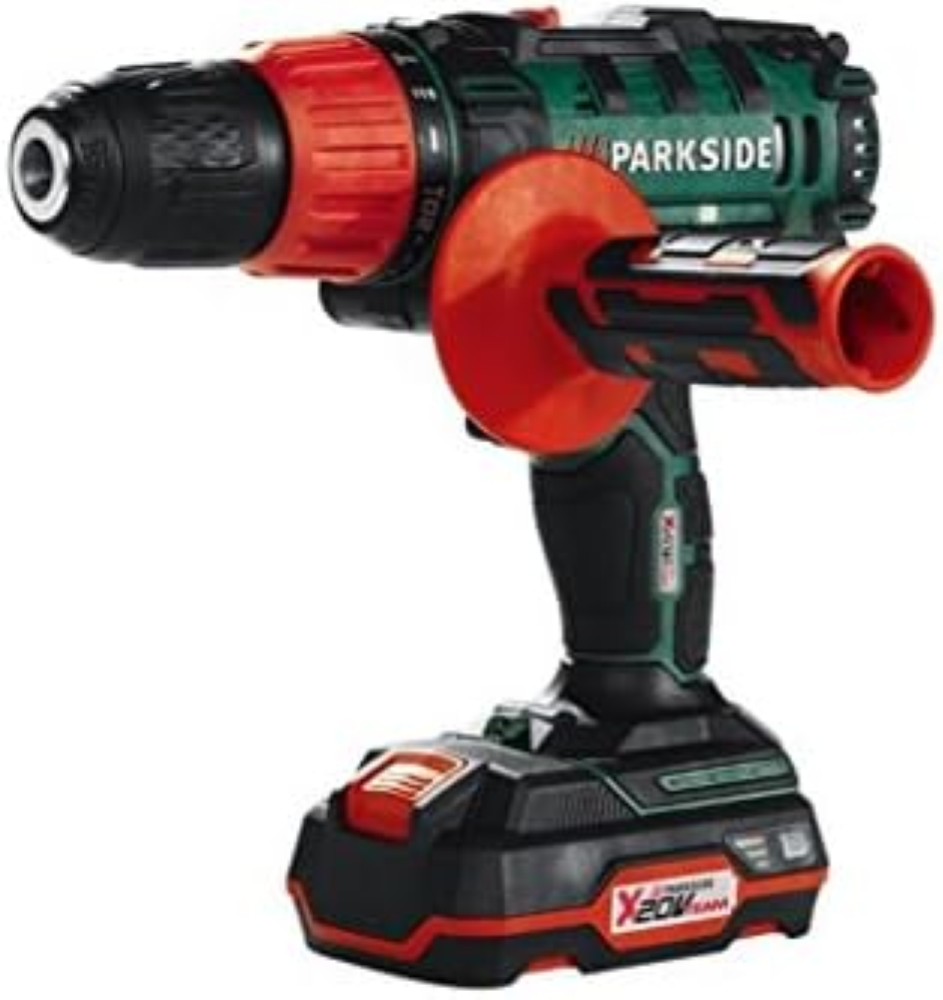 Trapano avvitatore a percussione, senza fili, 20 V