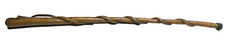 Ancienne CANNE sculptée  de poilu guerre de 1914-18 serpent