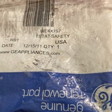 GE WE4X757 Dryer Safety Thermostat