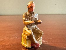 Vintage Barclay 151A 770 Soldier at MESS Table Typist Alone - VG-NM
