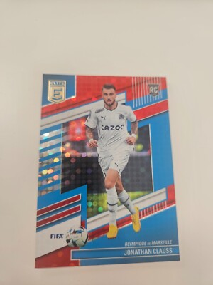 2022-23 Panini Donruss Elite FIFA red Disco Jonathan Clauss #154 Rookie RC