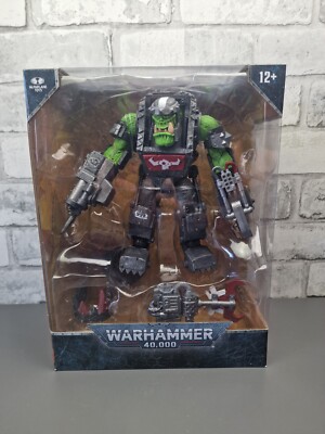 McFarlane Toys Warhammer 40000 40K Figur Ork Meganob mit Shoota Neu