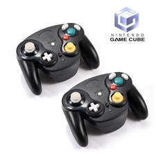 Retro Wireless Game Controller With Adapter For Nintendo Gamecube Classic GC NGC