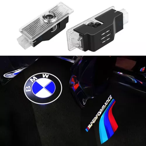 2-4Pcs Car Door Projector Laser Led Lights Shadow Lamps Decoration For B-M-W - Picture 2 of 26