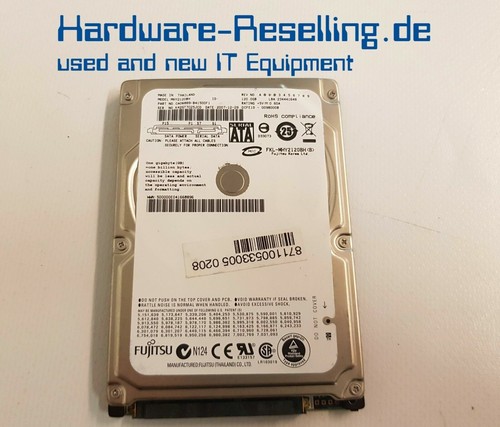 Fujitsu 120GB 5400rpm SATA 2,5" HDD MHY2120BH CA06889-B41500F1