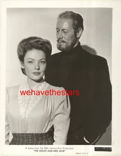 VINTAGE Gene Tierney Rex Harrison THE GHOST & MRS. MUIR '47 Publicity Portrait