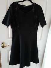 Black Marks And Spencer Black Dress Size 10