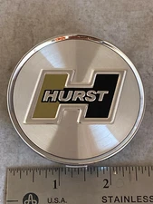 HURST Racing Wheels Chrome Gold Black Wheel Rim Hub Cover Center Cap CHT223G