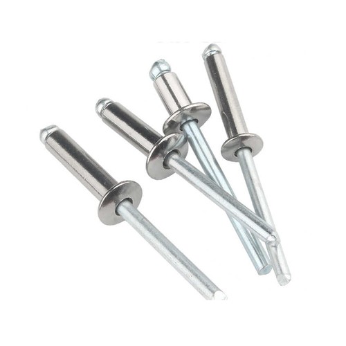 Standard Blindnieten Flachkopf Ø2,4 bis 6.4mm in Alu/Stahl Popnieten Nieten Niet - Bild 6 von 66