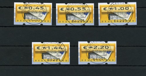 ATM Bund 5.1, VS 4, gestempelt, eine Marke mit Nr. Nummer Einzelquittungen RRR - Bild 2 von 2