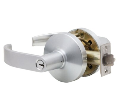 Falcon K511 Quantum 626 Entry/Office Lock Grade 1 Heavy Duty Satin Chrome Finish