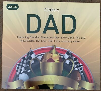 V/A - Classic Dad (3CD) New Sealed - Ft Blondie,Fleetwood Mac,Elton John,The Car