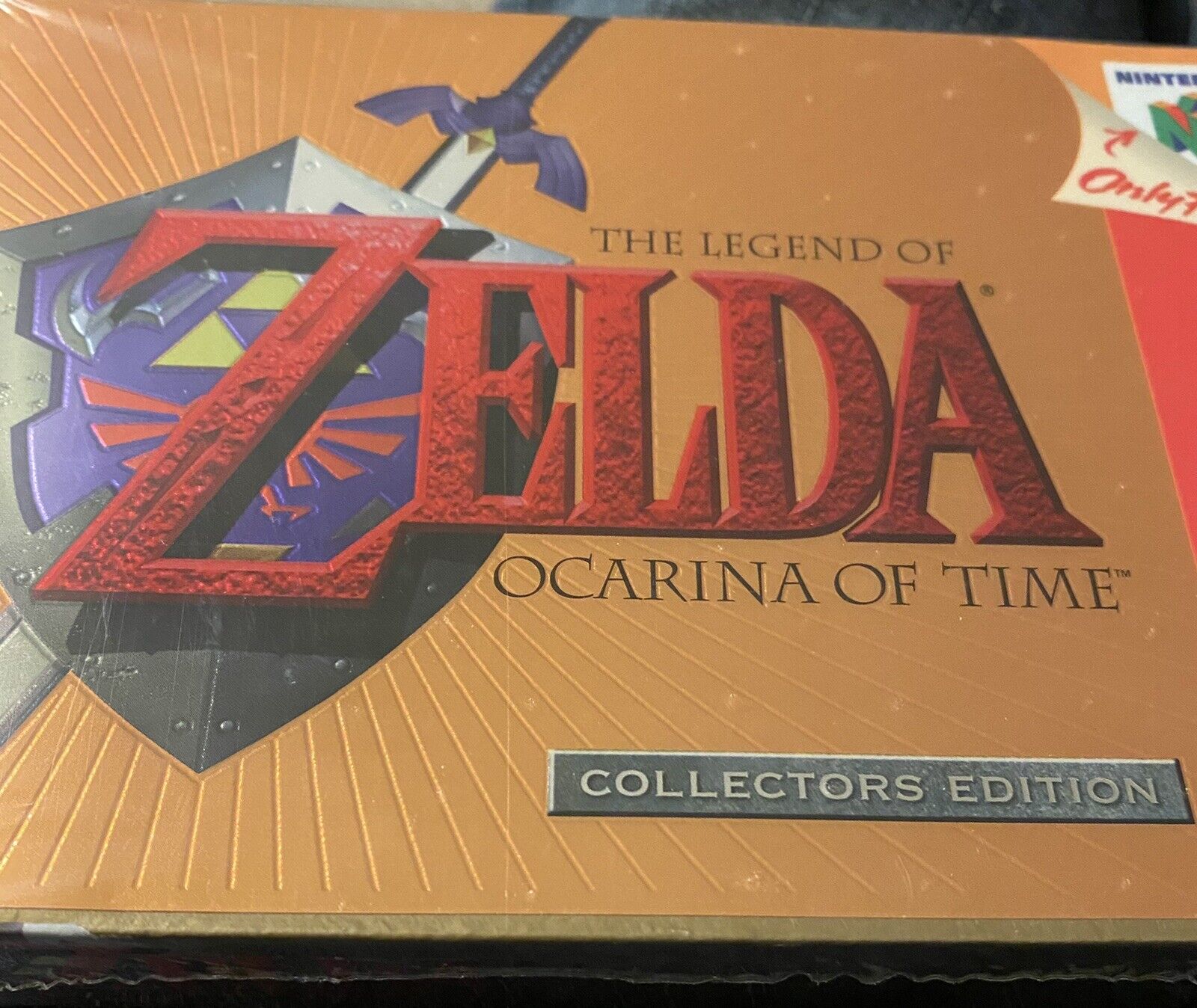 Legend of Zelda Ocarina of Time N64 Replacement Label Die Cut -  Finland