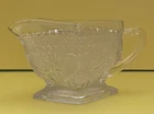 Vintage Depression Indiana Clear Glass Creamer Sandwich Pattern