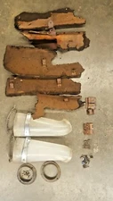 1955 CADILLAC AIR CONDITIONING DUCTS & BRACKETS & CARDBOARD PATTERNS FLEETWOOD