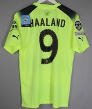 MANCHESTER CITY 2022 2023 THIRD FOOTBALL SHIRT JERSEY 9 HAALAND UCL