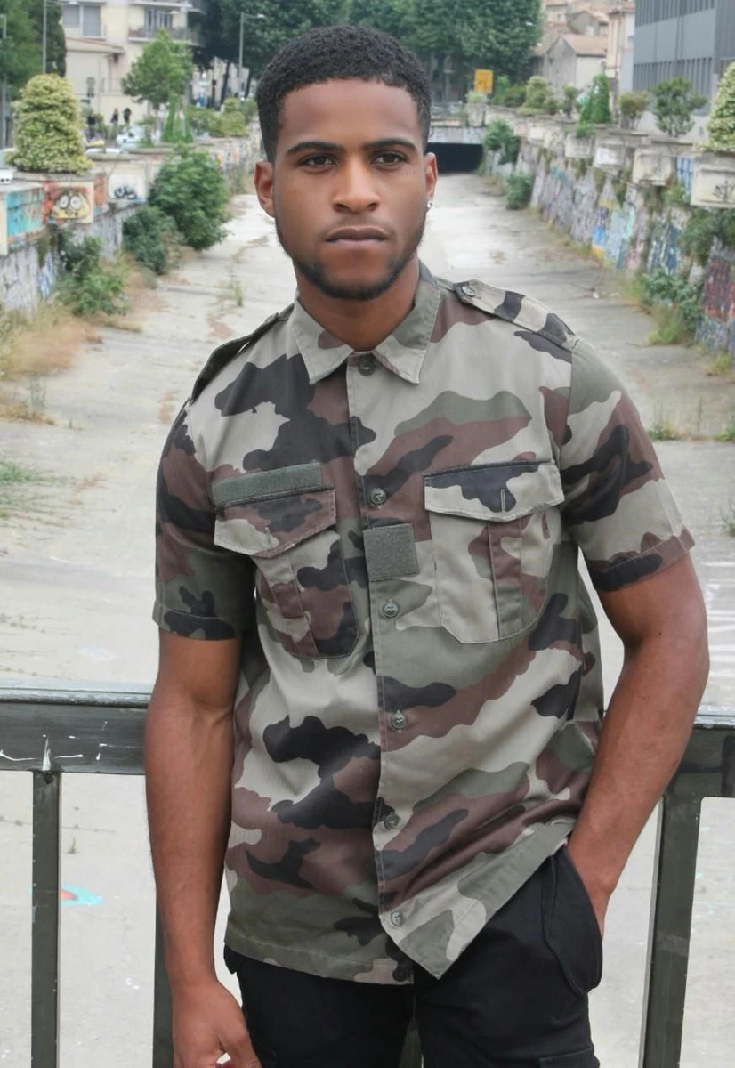 military camo shirt