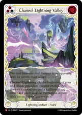 FAB   Channel Lightning Valley (Extended Art) - Rosetta Card # 077