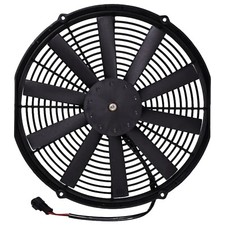12v Va08-ap51c-23a 14in Spal Straight Blade Low Profile Fan Puller New