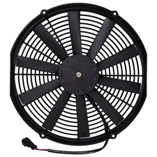 12V VA08-AP51/C-23A 14In Spal Straight Blade Low Profile Fan Puller New
