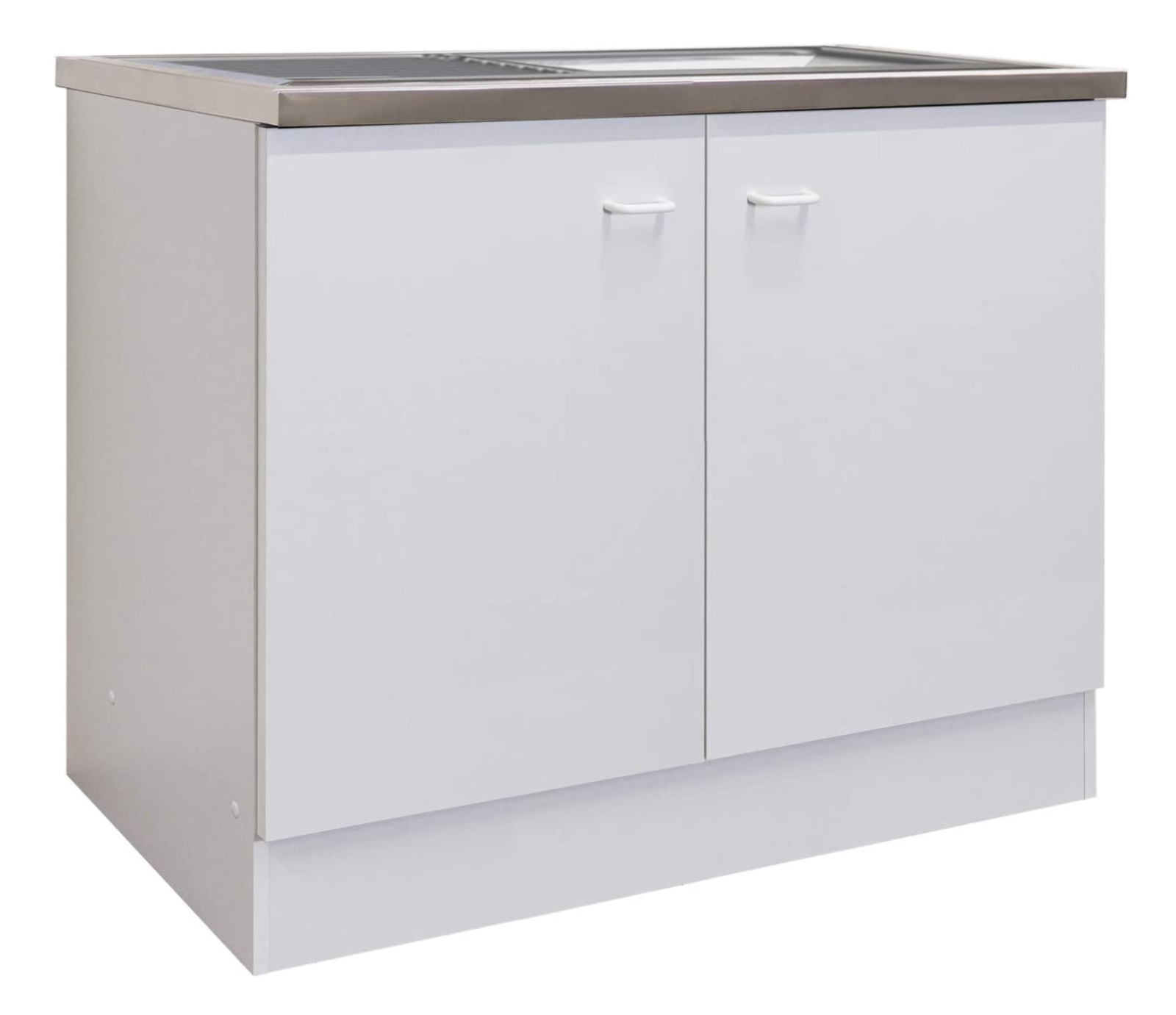 Spülenschrank 100 Cm Mit Geschirrspüler 45 Cm Komplettspüle Spülenunterschrank Spülenschrank mit Spüle - Breite 100