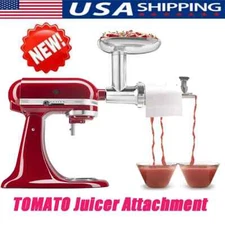 Fruit and Vegetable TOMATO JUICER Attachment For KitchenAid Stand Mixer Home